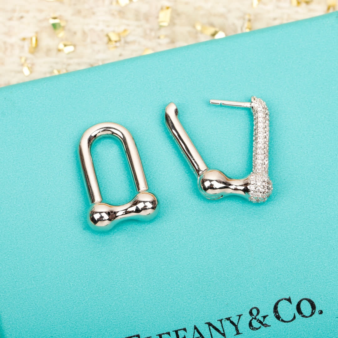 Tiffany & Co. Elsa Peretti® 18K Gold Diamond Earrings